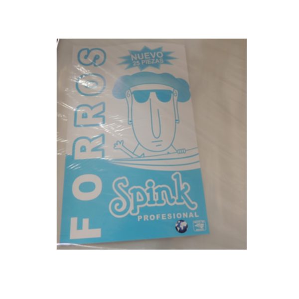 Forro Spink Profesional Polietileno 25pz