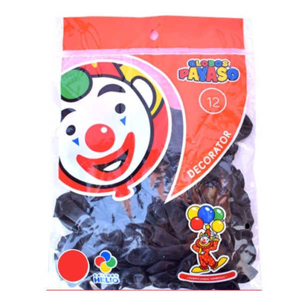 Globo Payaso # Doce por Color bolsa con 100pzs