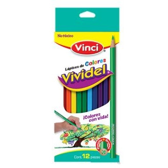 Colores Vividel 12pz 4cjs