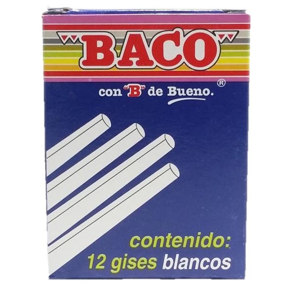 Gis Baco Blanco 12pz 5cjs