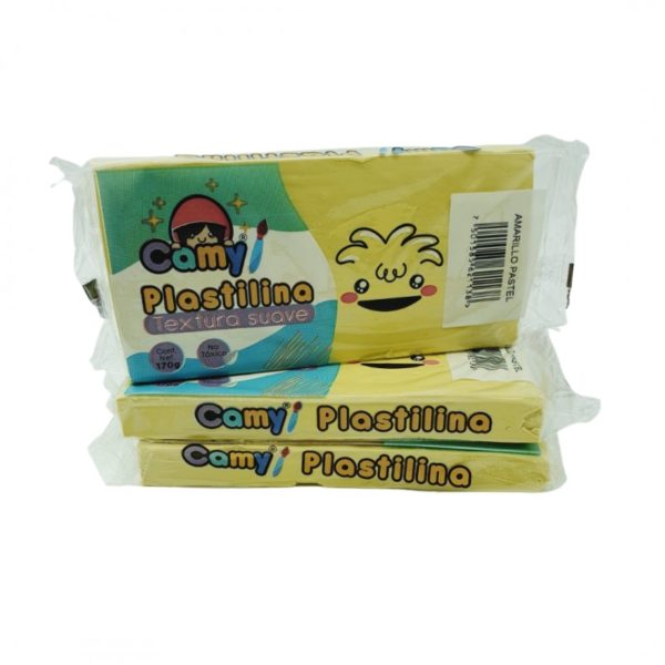 Plastilina Camy Amarillo Pastel