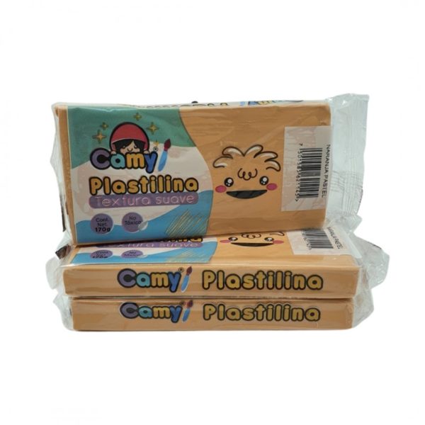 Plastilina Camy Naranja Pastel