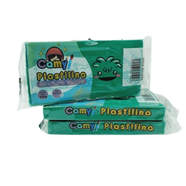 Plastilina Camy Verde Bandera