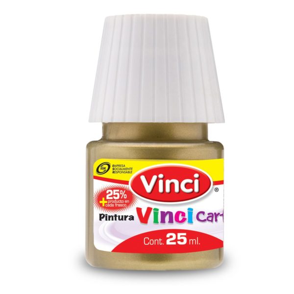 Pintura Vinci Oro Rico 25ml 10pz