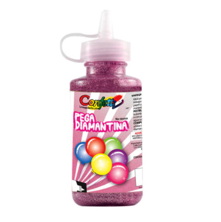 Pegadiamantina Confetti Rosa 60ml